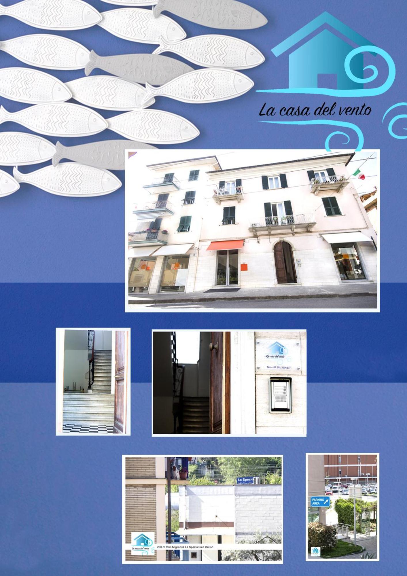 Ferienwohnung La Casa Del Vento La Spezia Exterior foto